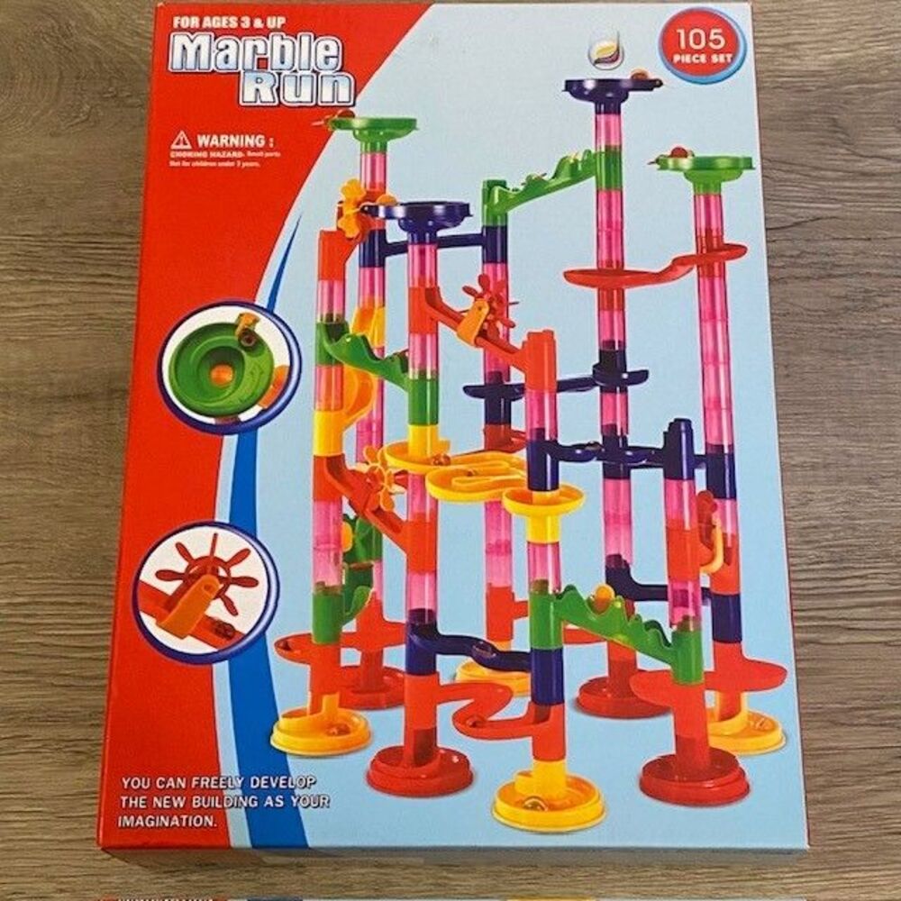 Game Hub Marble Run Game Missing 4 Marbles and 1 Connector